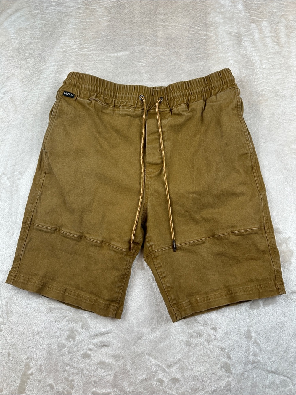 Empyre Size M Men's Olive Green Drawstring Hybrid Shorts | Active | Comfort